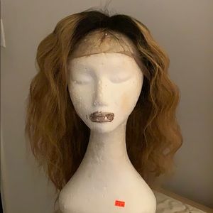 Honey Blonde lace wig “15. Inches long